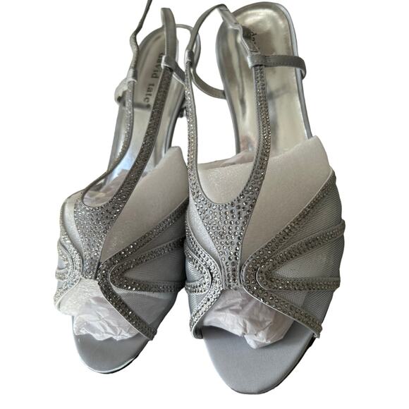 David Tate Silver Heels - Picture 3 of 5